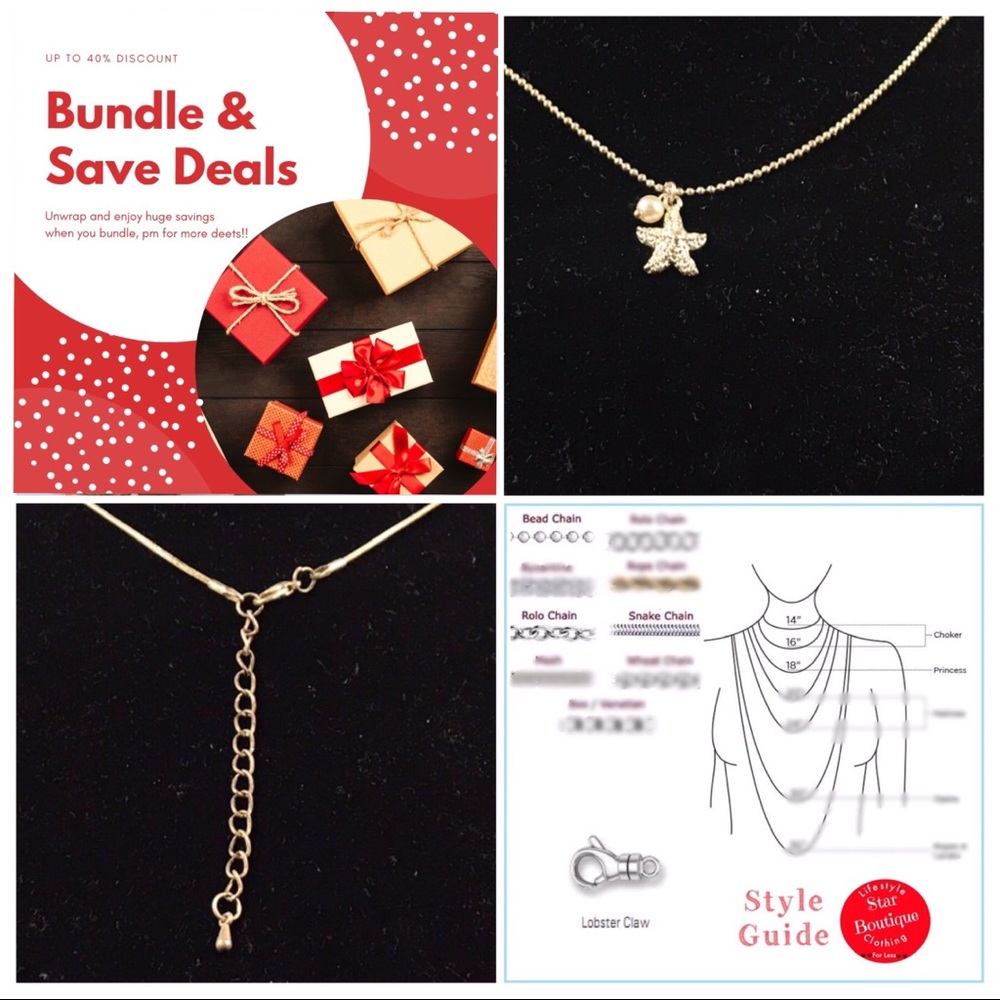 Precious starfish & Pearl of the sea pendant